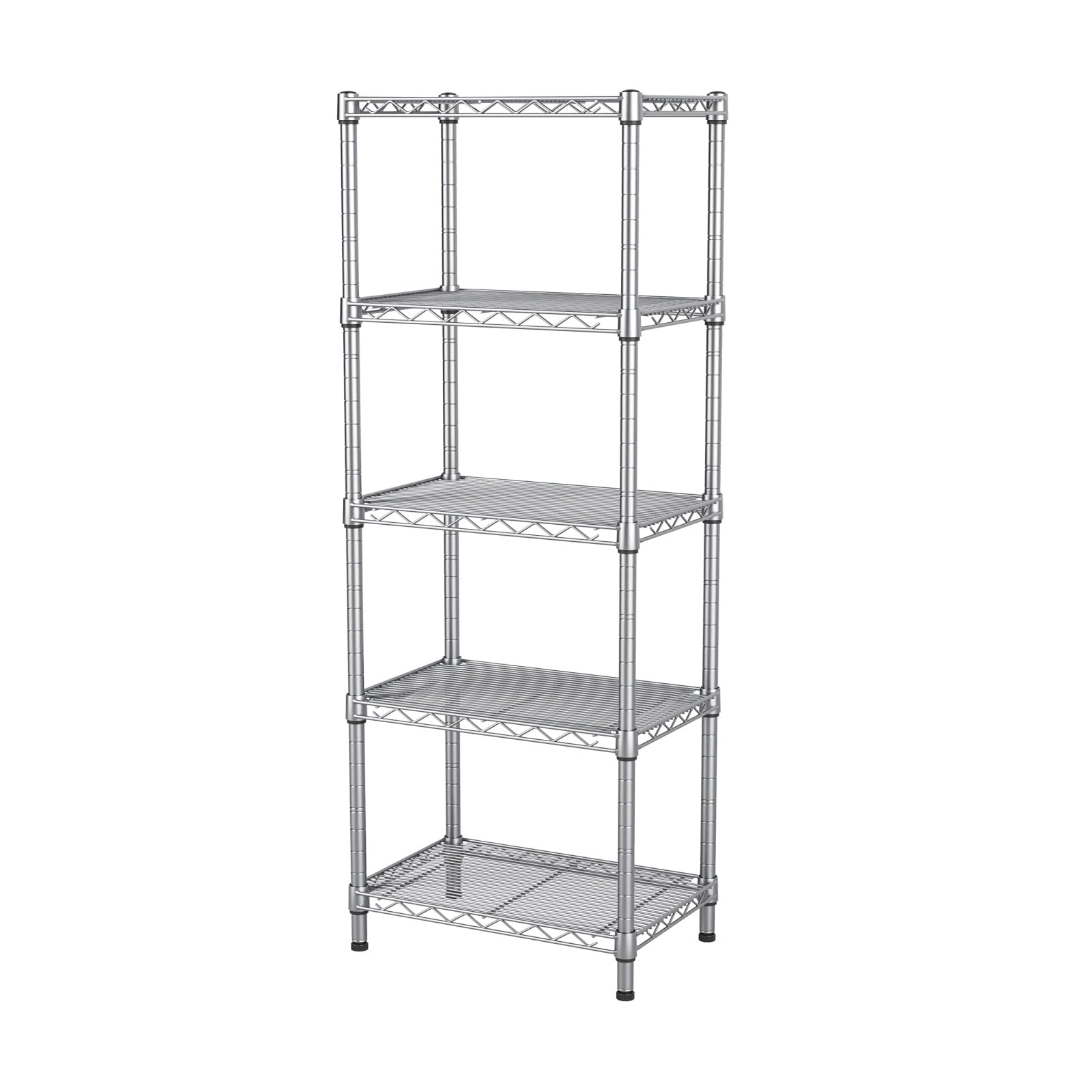 Golpart 6 Tier Adjustable Storage Shelves,Heavy Duty Metal Utility Shelf 900LBS Capacity,Wire Shelving Unit Organizer Rack for Home,Kitchen,Office,Bathroom,Pantry Room,12" D x 22" W x 69" H,Black